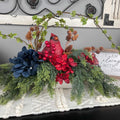Sympathy Arrangement with Cardinal & I Am Always With You Sign